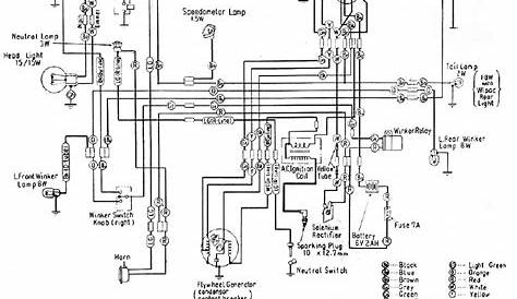 free honda motorcycle wiring diagrams