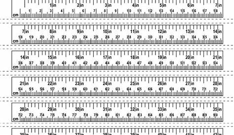 Printable Measuring Tape Inches - Printable Templates