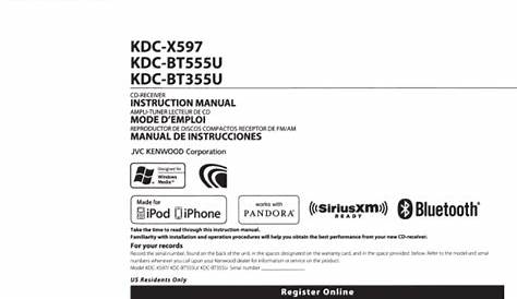 Kenwood Car Stereo User Manual | Car Wiring Diagram