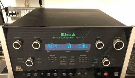 McIntosh MX-135 Preamp /AV Control Center For Sale - Canuck Audio Mart