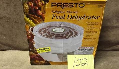 Presto Food Dehydrator | KX Real Deals Auction General Merchandise