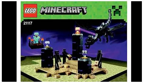 instructions for lego minecraft