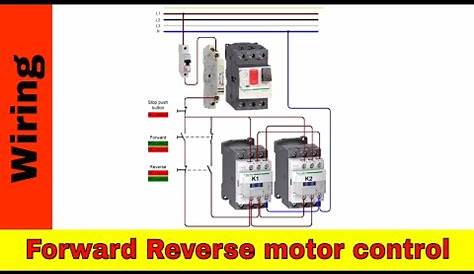 forward reverse electric motor wiring diagram