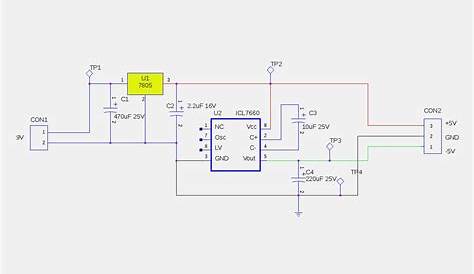 +/-5V supply from 9V Battery