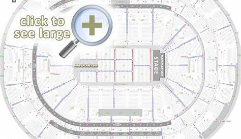 Us Bank Arena Seating Chart With Rows And Seat Numbers - Bangmuin Image