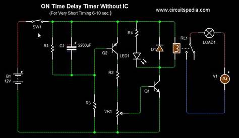 off delay timer circuit diagram