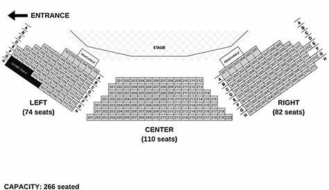 youtube theater seating chart
