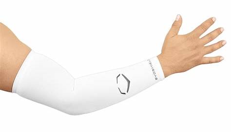 evoshield compression arm sleeve size chart