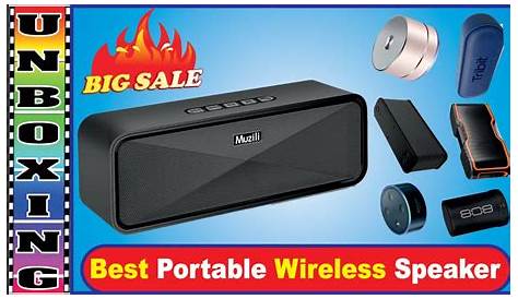 MUZILI Unboxing Bluetooth Speaker, MUZILI PortableWireless Speaker with