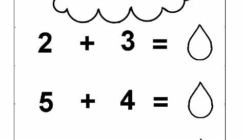 Beginner Addition – 2 Kindergarten Addition Worksheets / FREE Printable