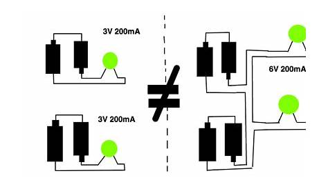 batteries in parallel circuit diagram