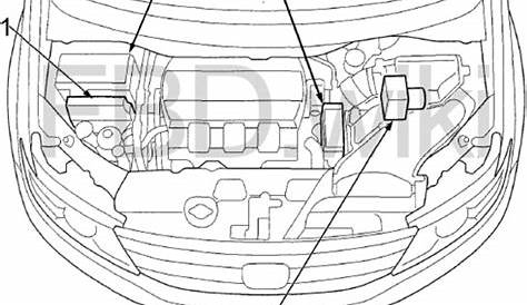 '11–'17 Honda Odyssey Fuse Diagram