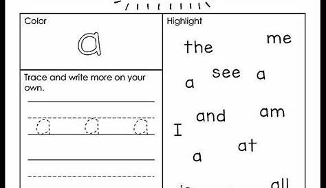 sight word be worksheets