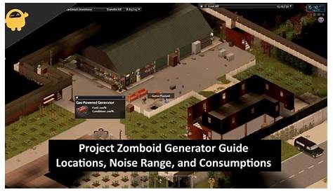 project zomboid how to connect generator
