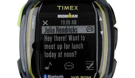 Timex Ironman Run X50 User Guide