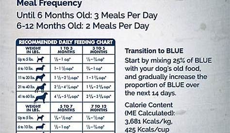 fromm large breed puppy food feeding chart