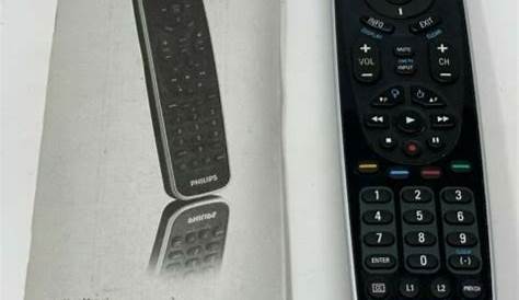 Philips SRP5107/27 Universal Remote Control and manual featuring Simple