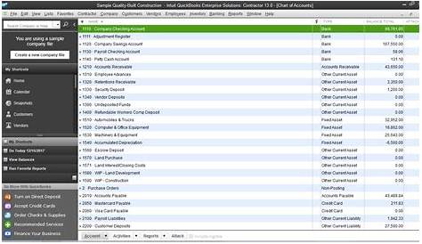 Contractor Accounting Software - QuickBooks Desktop Enterprise