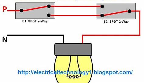2 way circuit diagram 2 switches