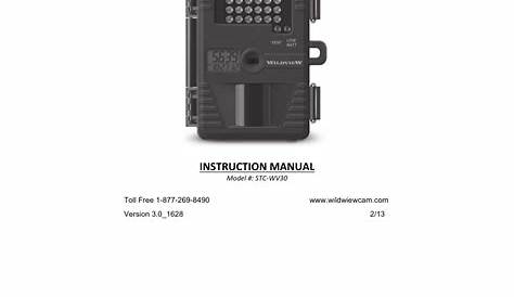 Wildview STC-WV30 User Manual | 30 pages