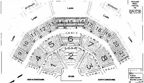 seating chart for american family amphitheater