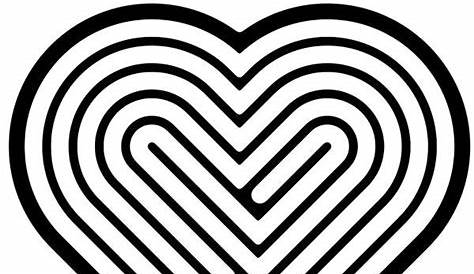 heart maze printable