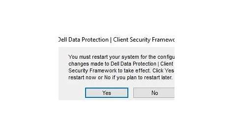 How to Uninstall Dell Data Protection Security Tools | Dell US
