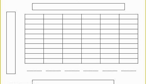 Free Blank Chart Templates Of Free Printable Blank Charts Printable 360