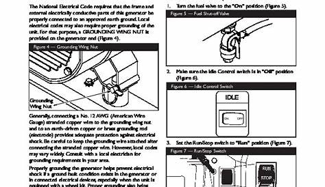 Generac 4000EXL Generator Owners Manual