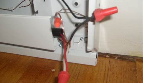baseboard heat wiring