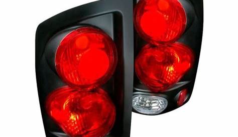 Spec-D® LT-RAM023DJM-TM - Black/Red Euro Tail Lights