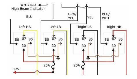 h4 bulb wiring diagram