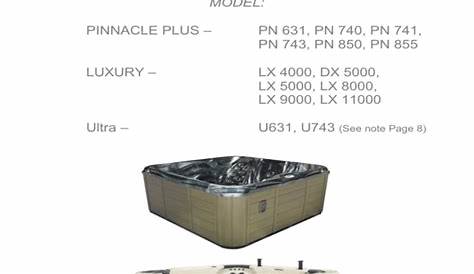 hot tub owner`s manual model | Manualzz
