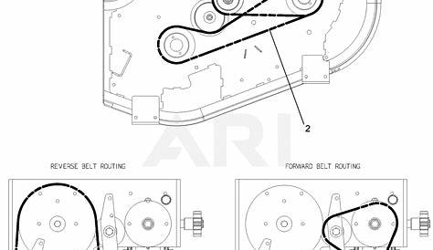 scotts 42 inch mower deck belt diagram