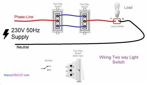 Two Switch Wiring Diagram - Worksic