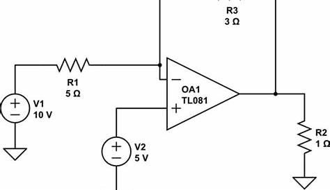 operational amplifier - Simple op amp circuit question - Electrical