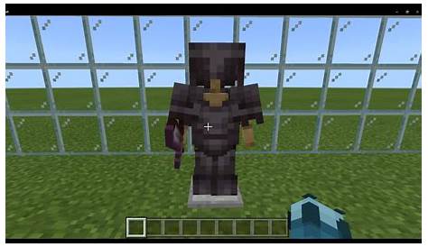 How to make NETHERITE ARMOR IN MINECRAFT!!! - YouTube