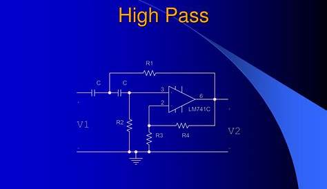high pass circuit diagram