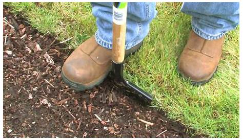 how to use manual edger