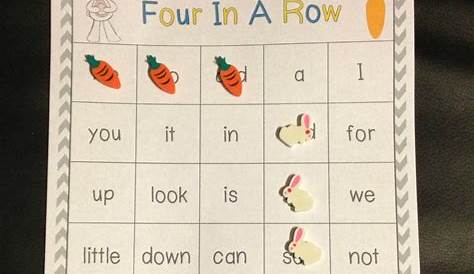 Spring-Themed First Grade Sight Word Game - Classroom Freebies