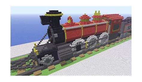 Minecraft Train Build Easy