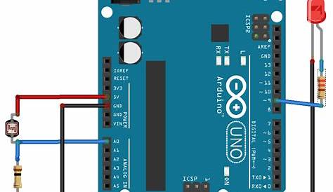 arduino light sensor circuit diagram