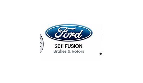 2011 Ford Fusion Brakes & Rotors - PartsAvatar