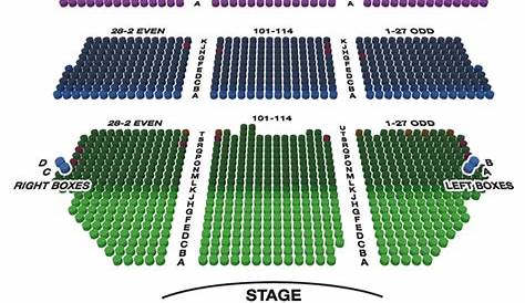 shubert theater boston seating chart