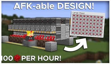 Minecraft Nether Wart Farm - Easy Design and AFK-able - YouTube