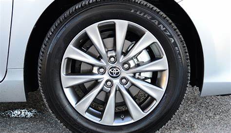 What Size Tires Does 2015 Toyota Camry Have? - BrighLigh