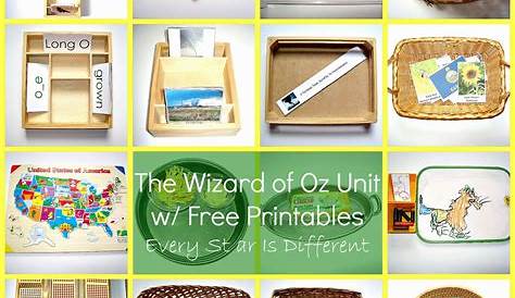The Wizard of Oz Unit w/ Free Printables - Every Star Is Different