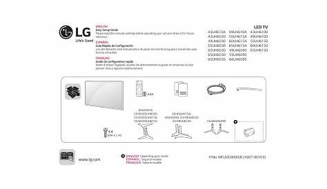 LG 43UH6030 Owner's Manual | Manualzz