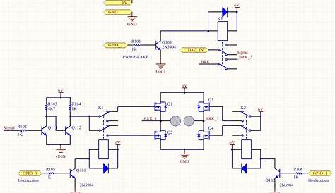 h bridge mosfet schematic