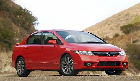 HONDA Civic Sedan Si US specs - 2008, 2009, 2010, 2011, 2012, 2013